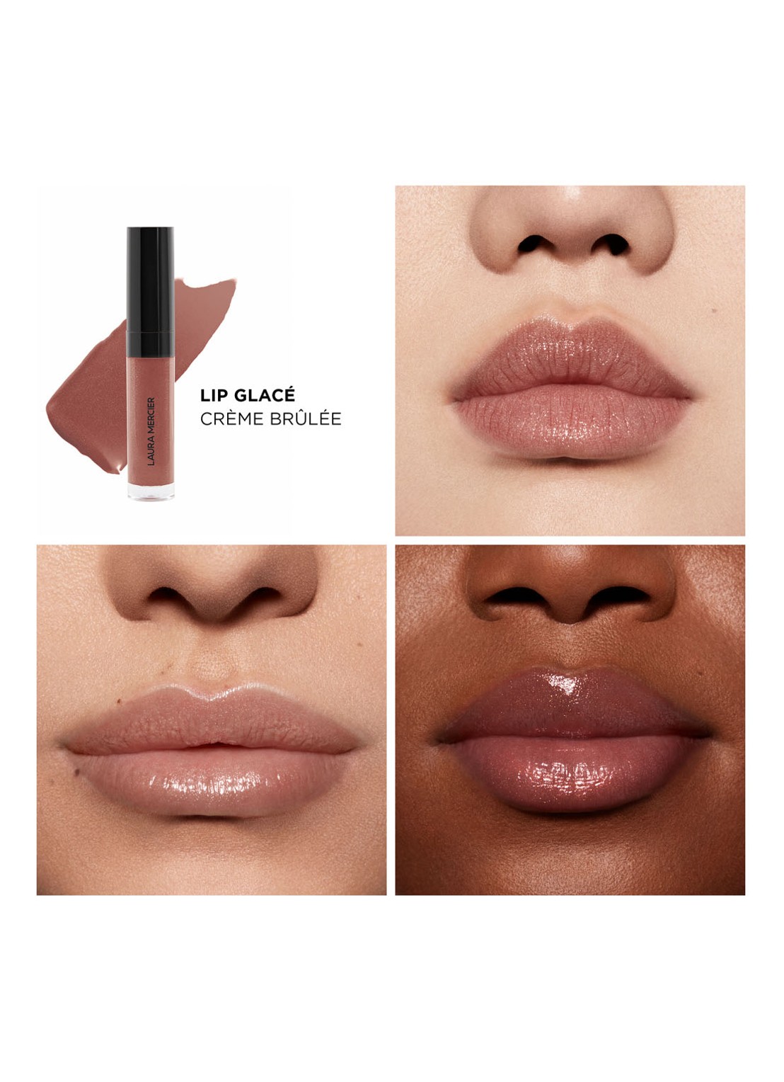 Laura Mercier Lip Glacé - lipgloss - detail 4 35 crème brûlée