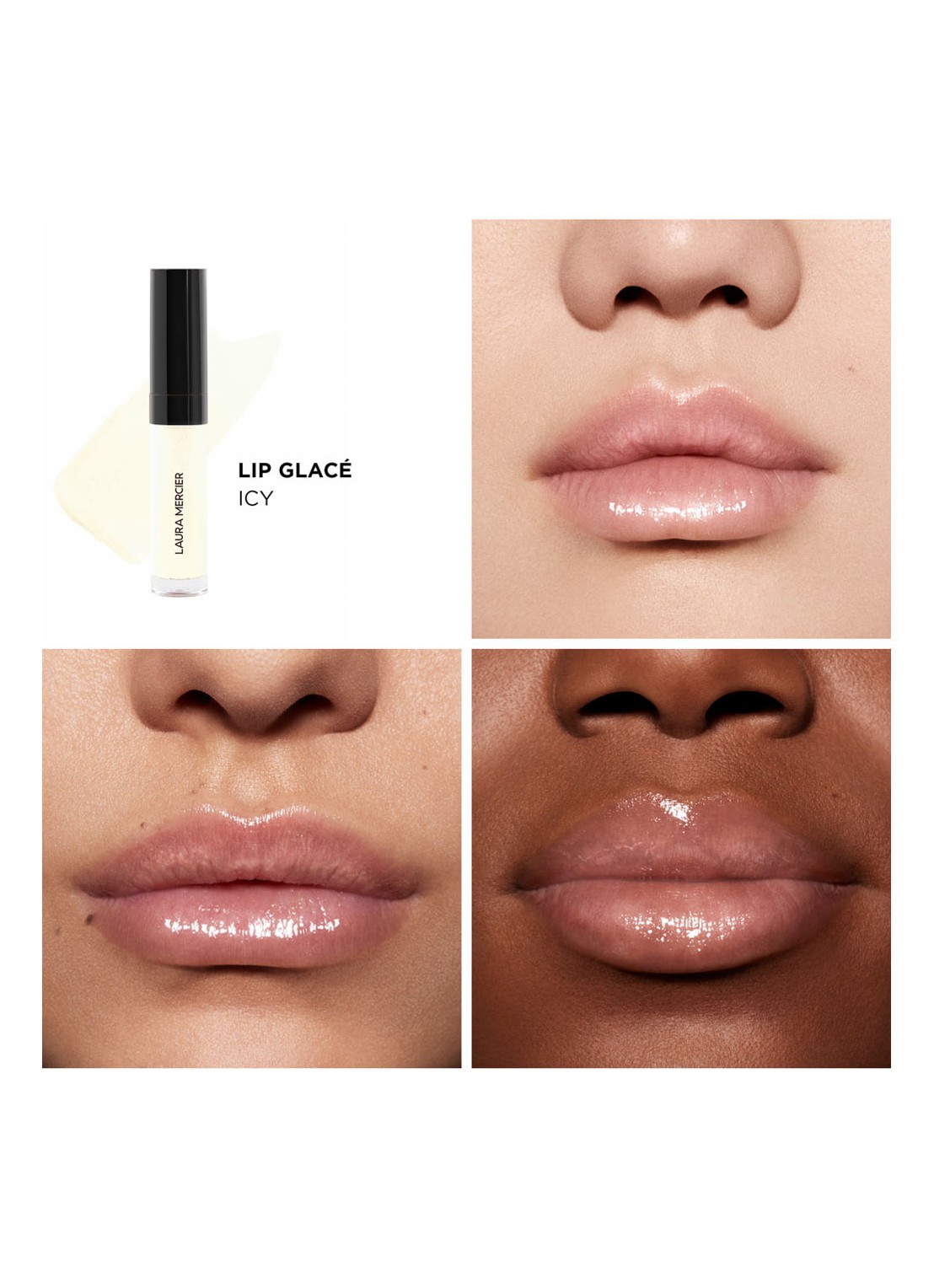 Laura Mercier Lip Glacé - lipgloss - detail 4 00 icy