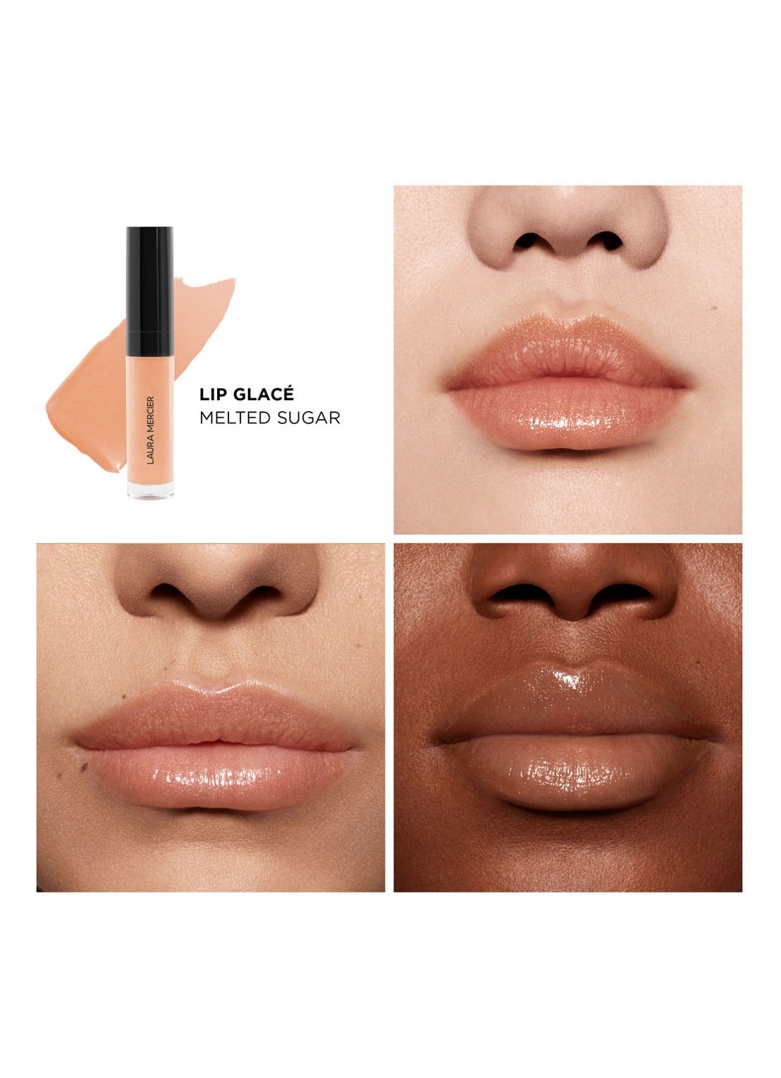Laura Mercier Lip Glacé - lipgloss - detail 4 310 melted sugar