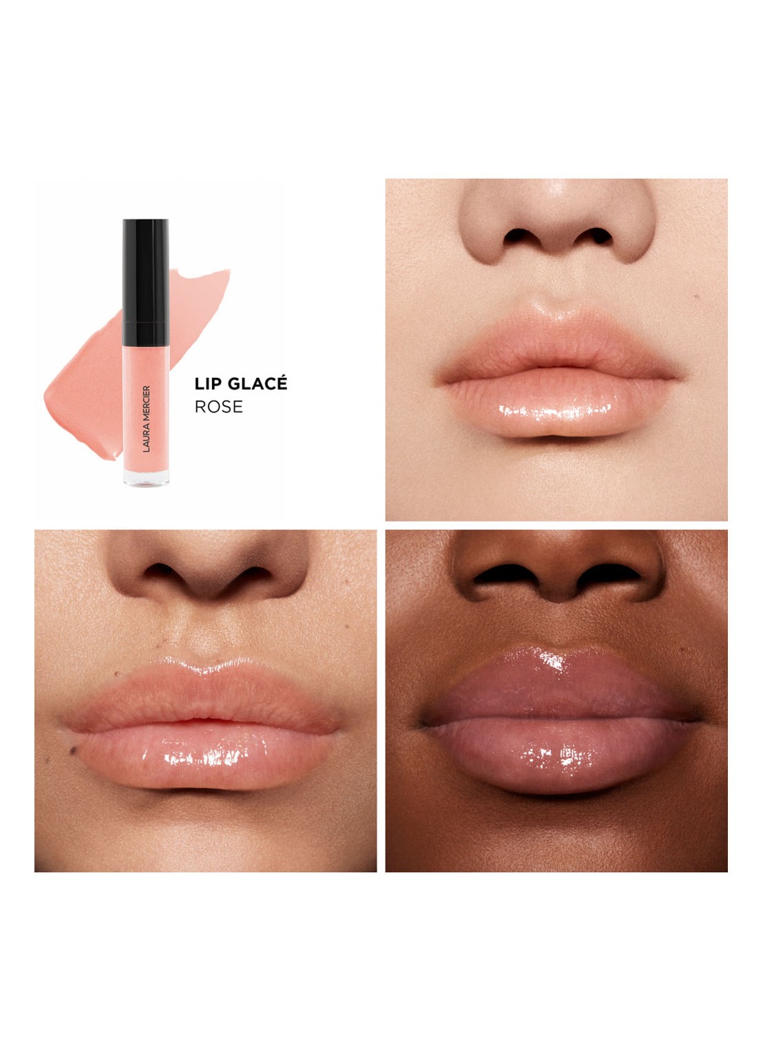 Laura Mercier Lip Glacé - lipgloss - detail 4 125 rose