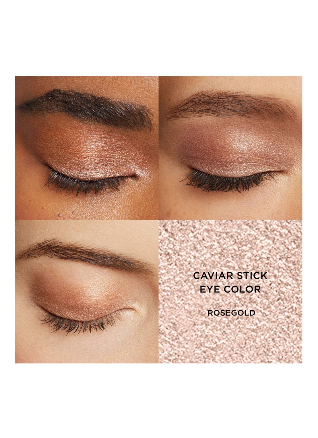 Laura Mercier Mini Caviar Stick Eye Colour - mini oogschaduwstick - detail 3 rosegold
