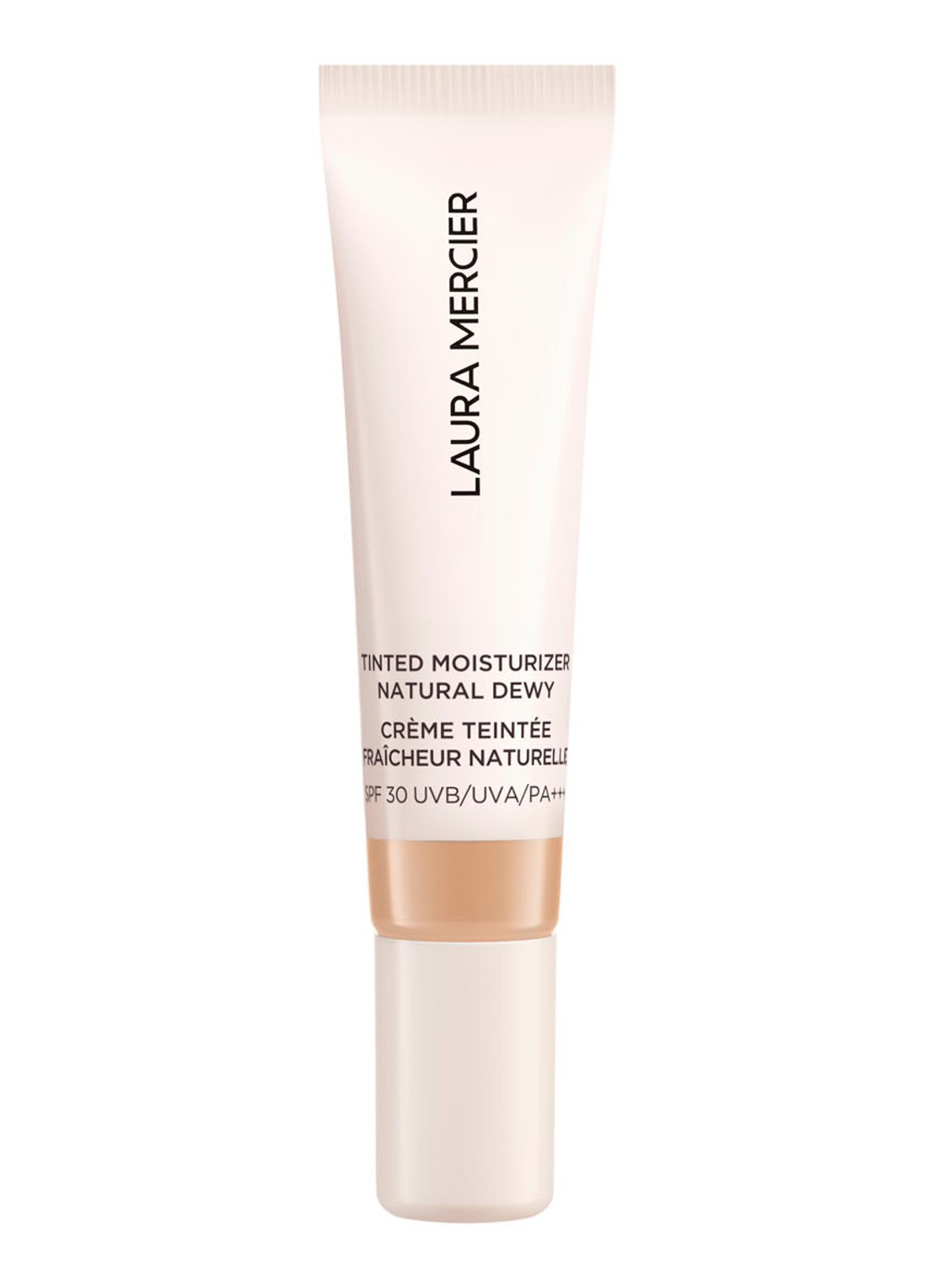Laura Mercier Mini Tinted Moisturizer Natural Dewy - travel size getinte dagcrème  - voorkant 3n sand