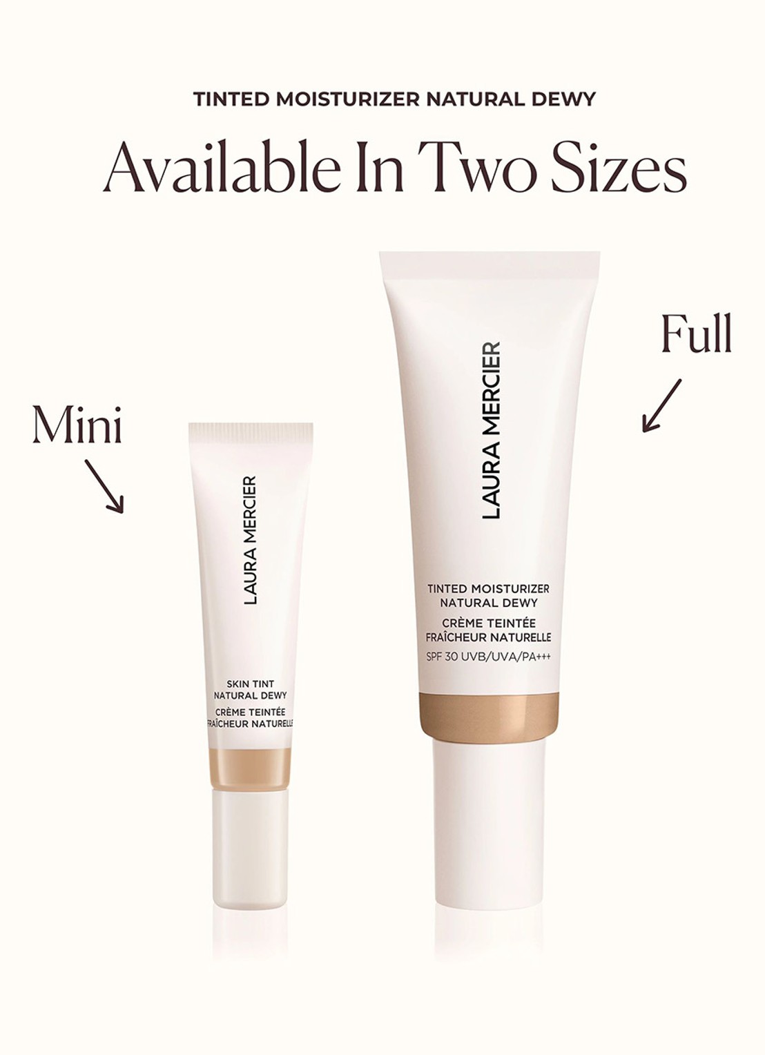 Laura Mercier Mini Tinted Moisturizer Natural Dewy - travel size getinte dagcrème  - detail 6 6n umber