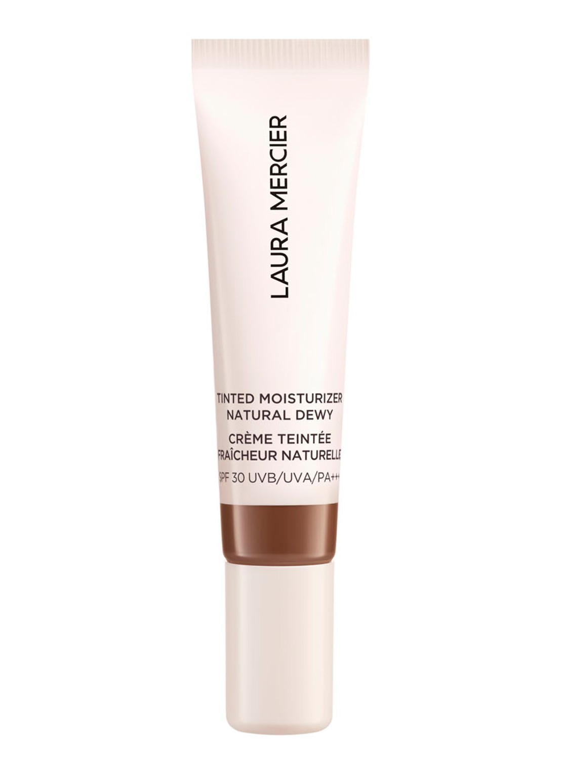 Laura Mercier Mini Tinted Moisturizer Natural Dewy - travel size getinte dagcrème  - voorkant 6n umber