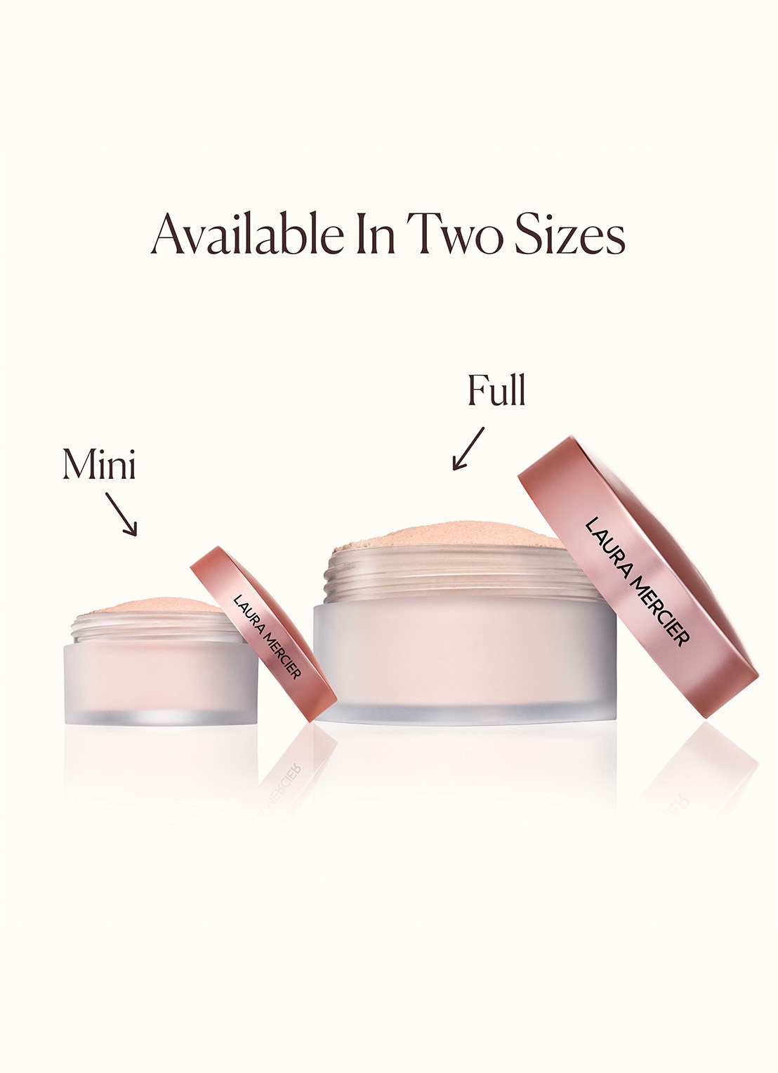 Laura Mercier Mini Translucent Loose Talc-Free Setting Powder Ultra-Blur - travel size losse poeder - detail 7 rose