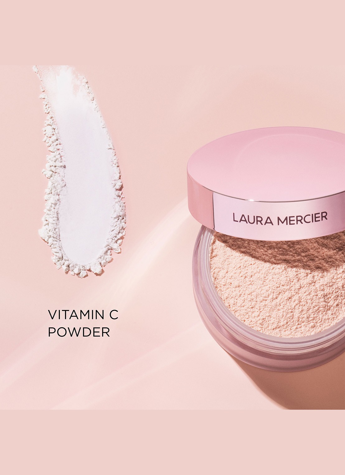 Laura Mercier Pink Translucent Loose Setting Powder Tone-Up - detail 3 rose