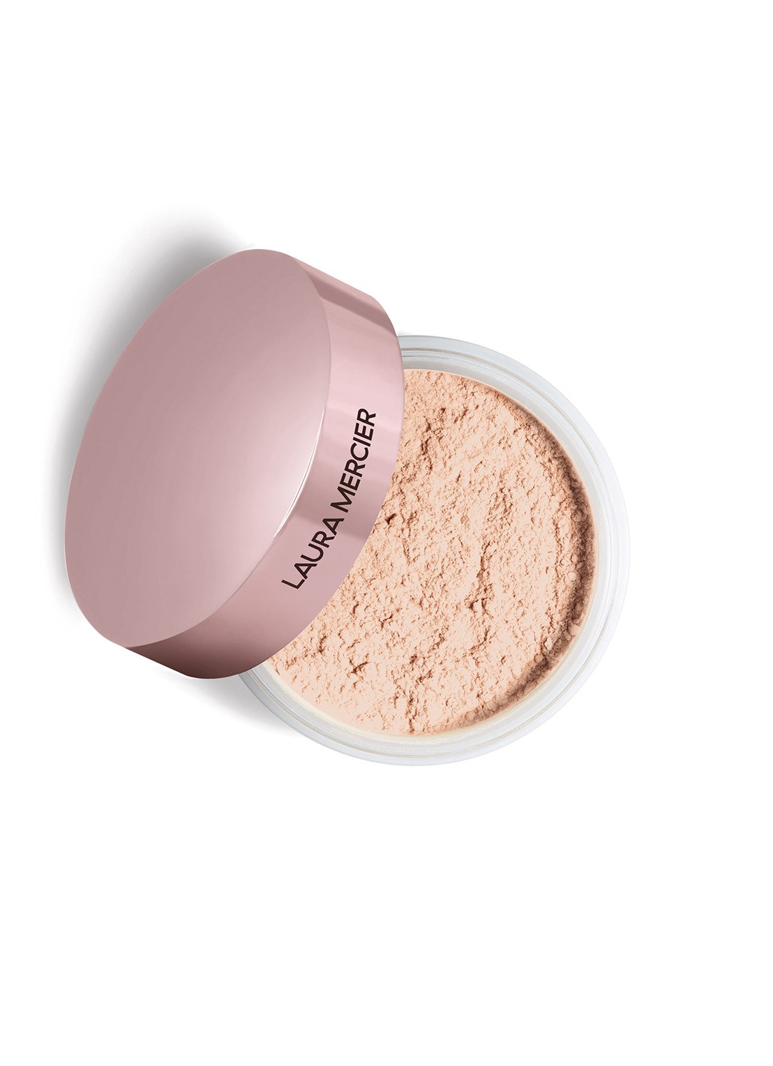Laura Mercier Pink Translucent Loose Setting Powder Tone-Up - voorkant 4 rose