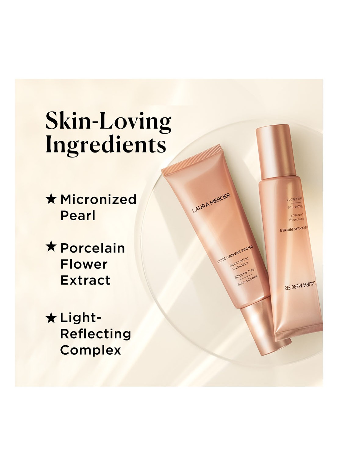 Laura Mercier Pure Canvas Primer Illuminating - detail 3 illuminating