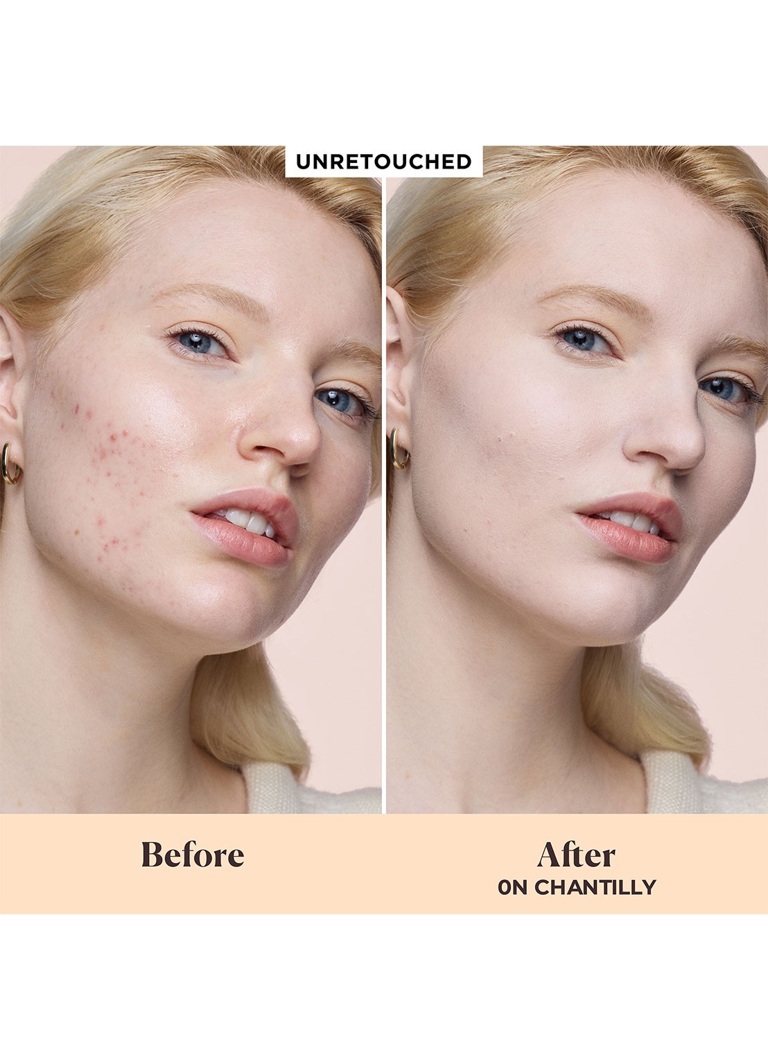 Laura Mercier Real Flawless Feather Matte Powder Foundation - detail 4 0n chantilly