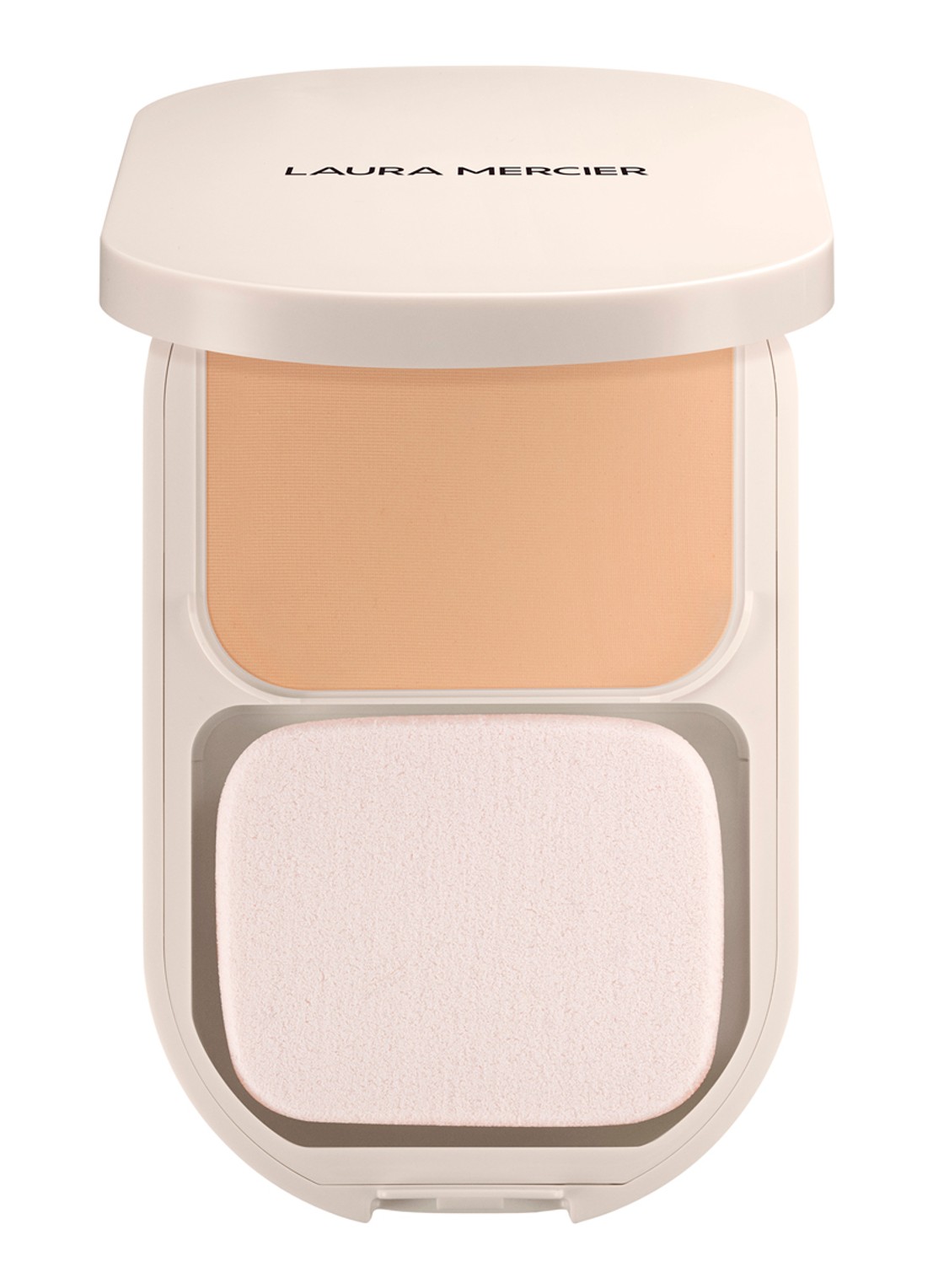 Laura Mercier Real Flawless Feather Matte Powder Foundation - voorkant 6 2w crème caramel