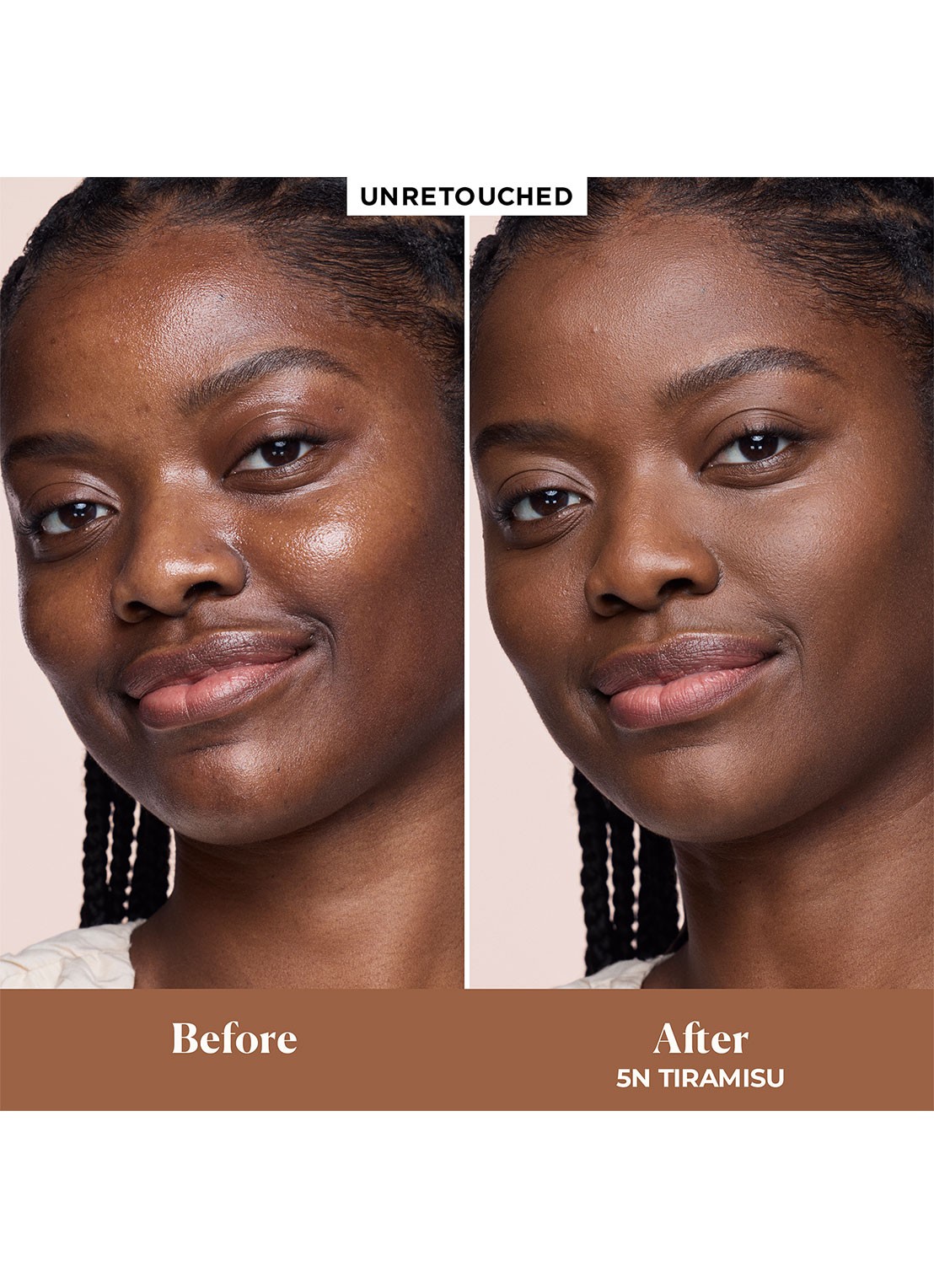 Laura Mercier Real Flawless Feather Matte Powder Foundation - detail 4 5n tiramisu