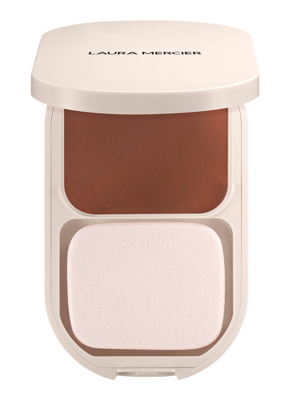 Laura Mercier Real Flawless Feather Matte Powder Foundation - voorkant 6c macchiato