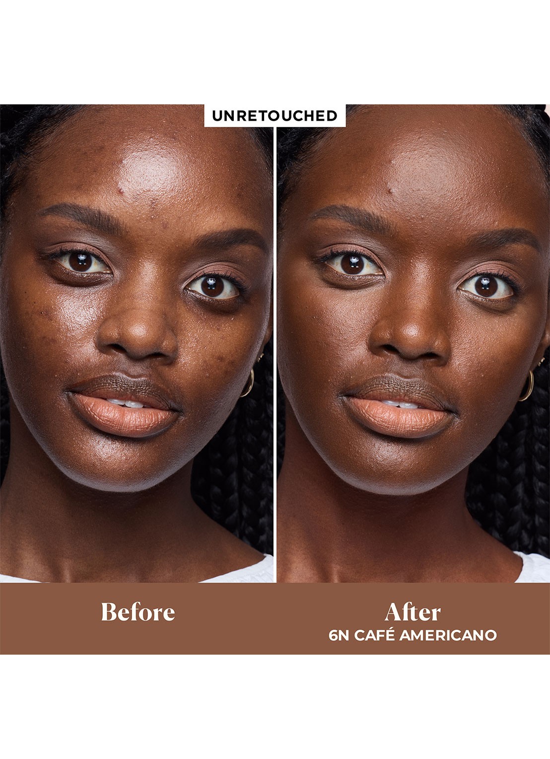 Laura Mercier Real Flawless Feather Matte Powder Foundation - detail 2 6n café americano
