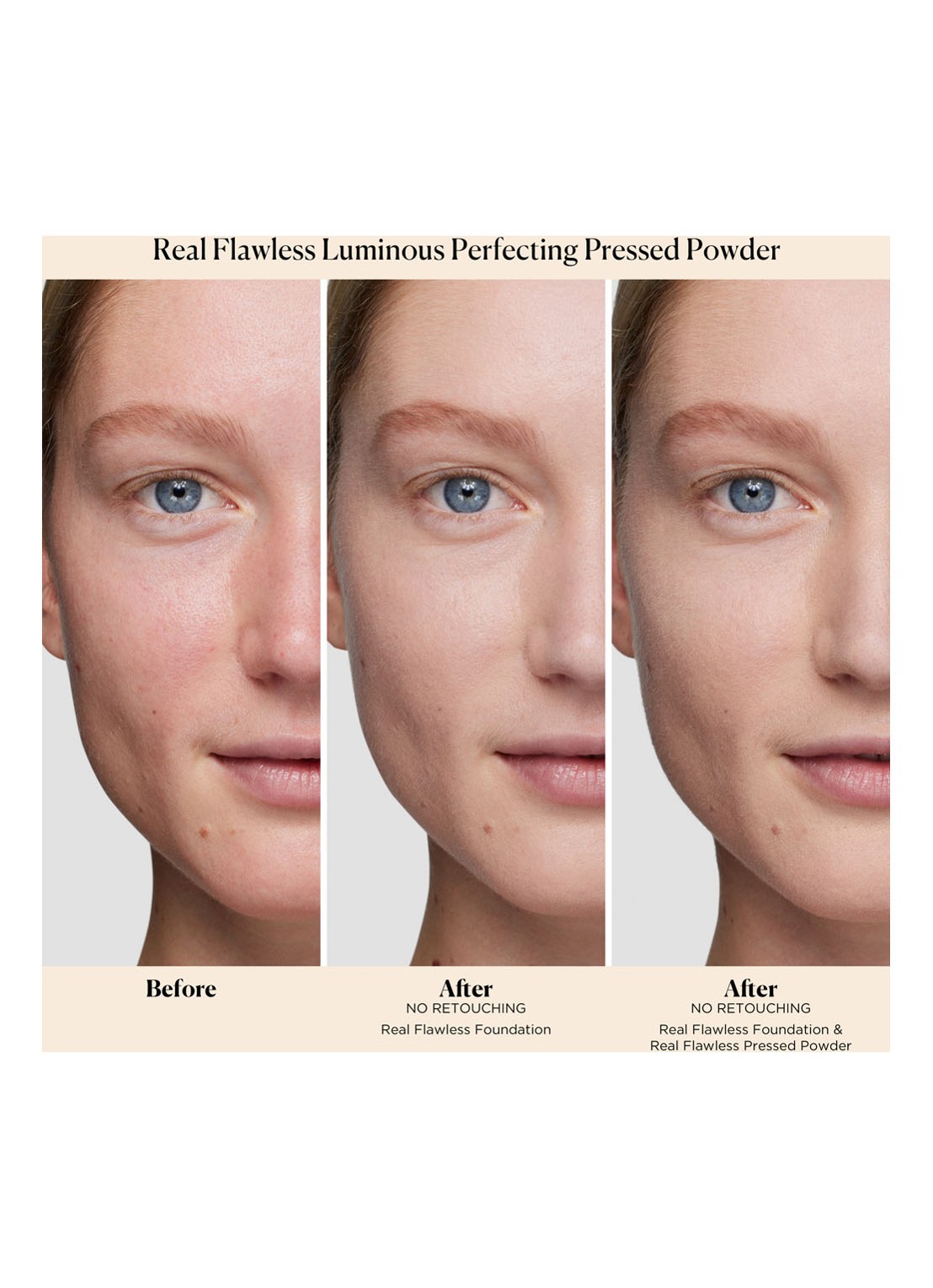 Laura Mercier Real Flawless Powder - compacte poeder - detail 5 translucent