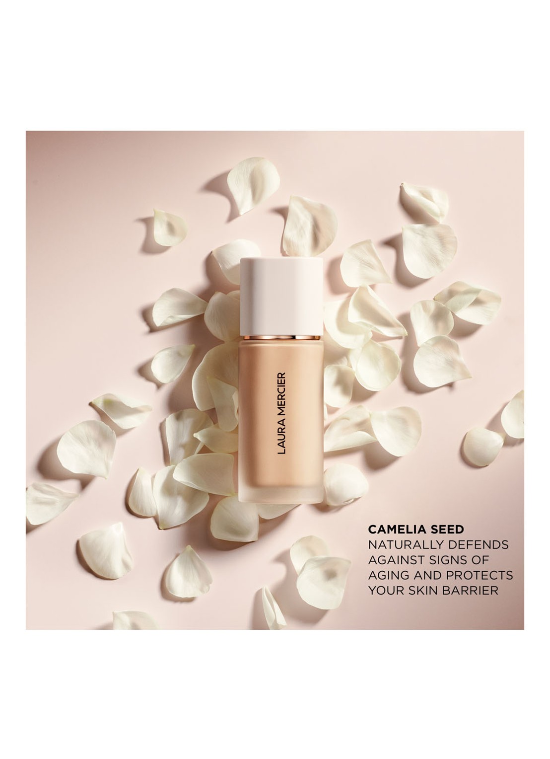 Laura Mercier Real Flawless Weightless Perfecting Foundation - detail 7 3n2 camel