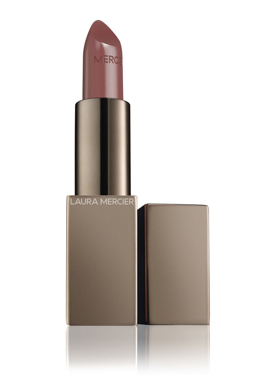 Laura Mercier Rouge Essentiel Silky Crème Lipstick - voorkant 3 beige intime