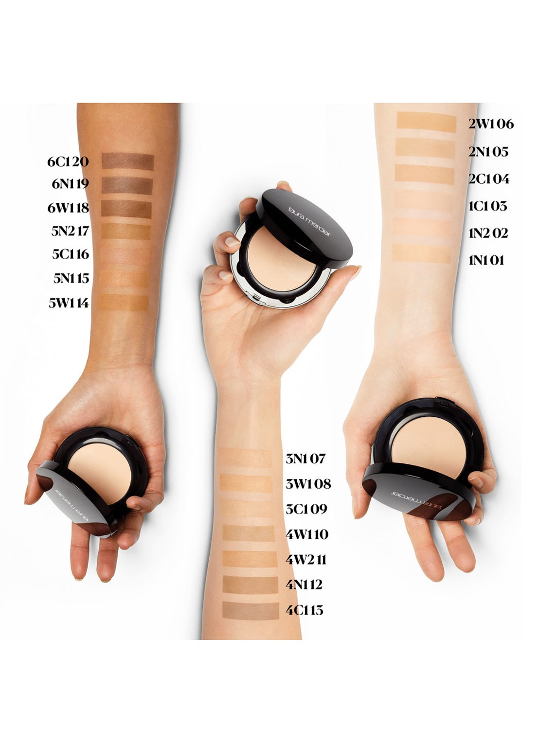 Laura Mercier Smooth Finish Foundation Powder - poederfoundation - detail 4 2w1