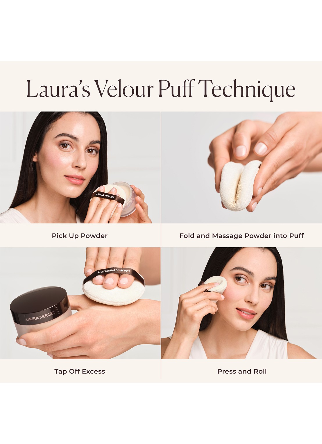 Laura Mercier The Finishing Touch Translucent Loose Setting Powder Ultra-Blur & Puff - make-up set - detail 4 undefined