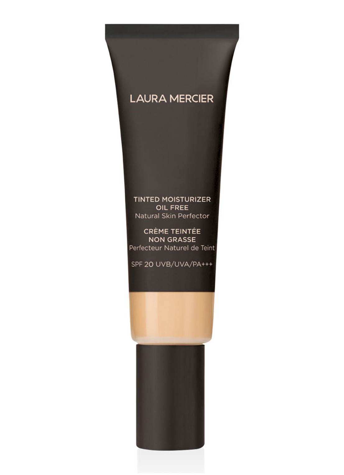 Laura Mercier Tinted Moisturizer Oil Free Natural Skin Perfector SPF 20 - getinte dagcrème  - voorkant 0n1 petal