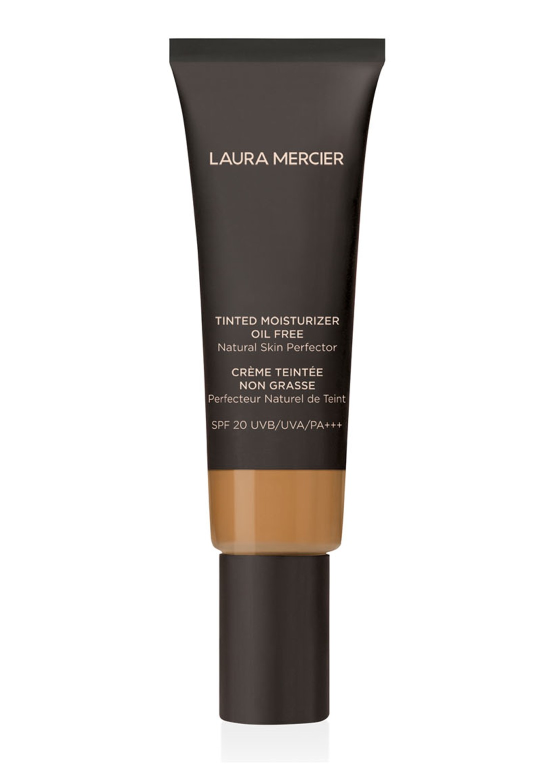 Laura Mercier Tinted Moisturizer Oil Free Natural Skin Perfector SPF 20 - getinte dagcrème  - voorkant 5w1 tan