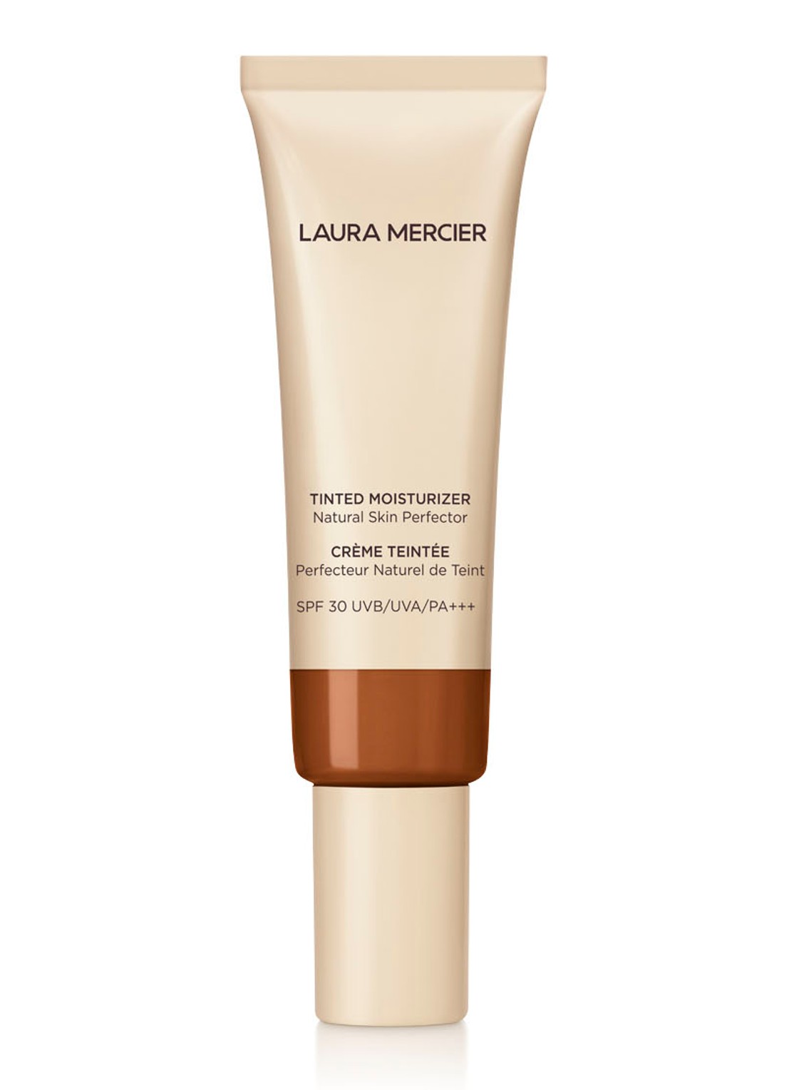 Laura Mercier Tinted Moisturizer SPF30 - getinte dagcrème - voorkant 5c1 nutmeg