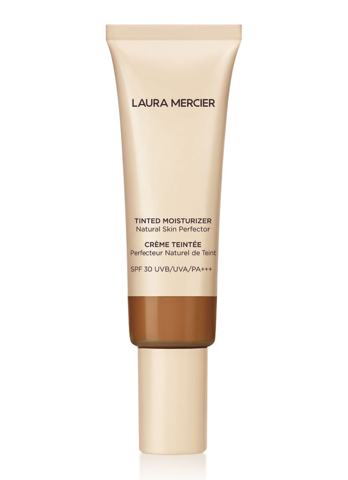 Laura Mercier Tinted Moisturizer SPF30 - getinte dagcrème - voorkant 5n1 walnut