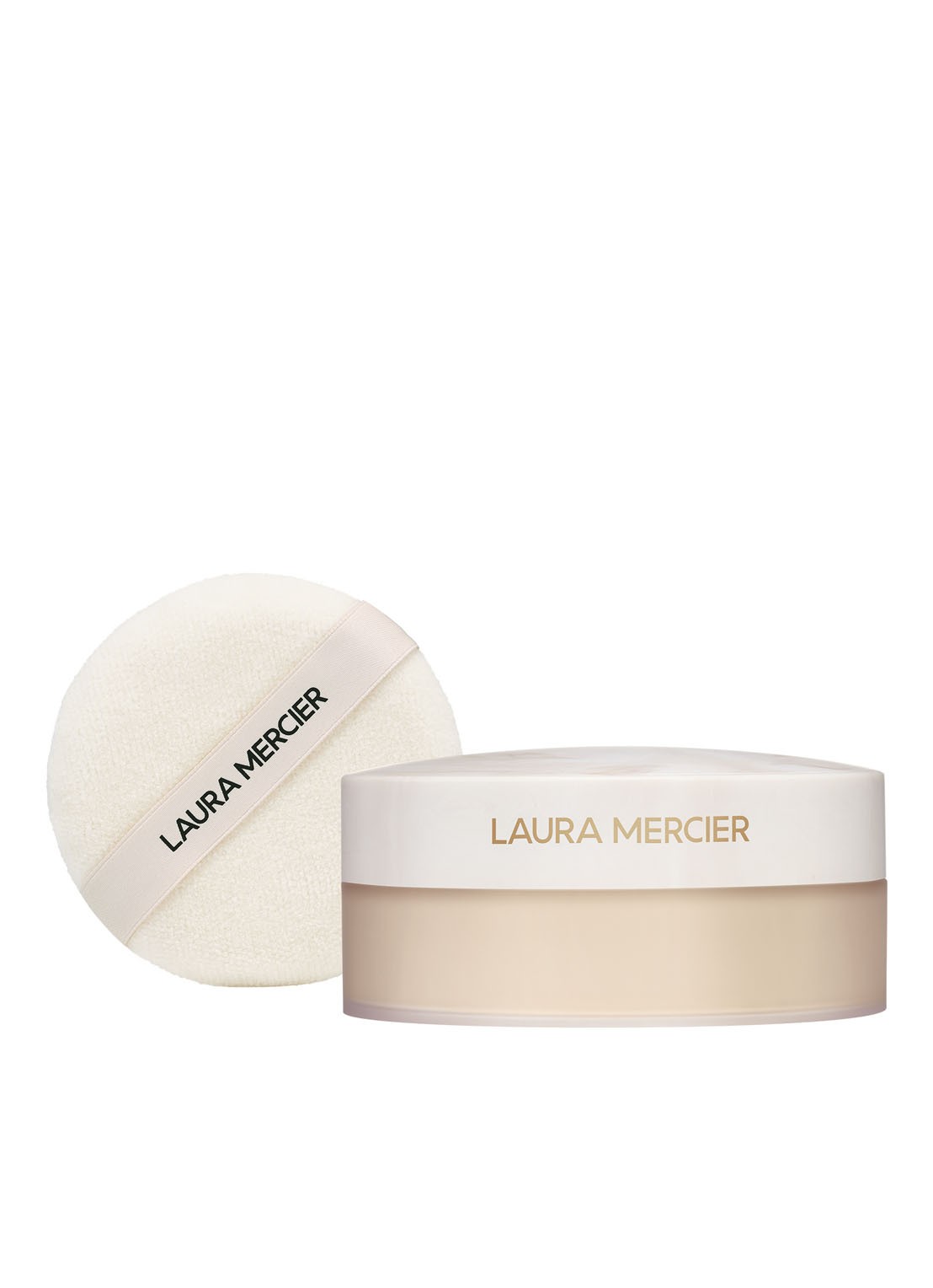 Laura Mercier Translucent Loose Setting Powder - losse poeder - voorkant 2 translucent