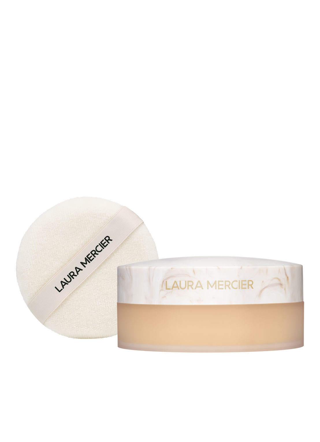 Laura Mercier Translucent Loose Setting Powder - losse poeder - voorkant 2 translucent honey