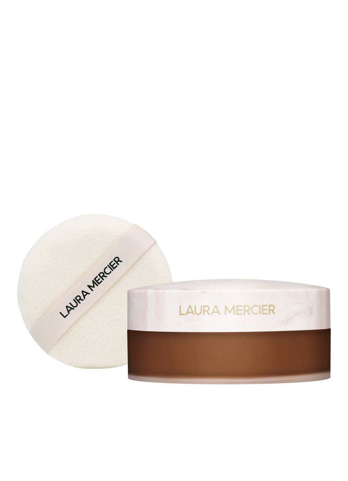 Laura Mercier Translucent Loose Setting Powder - losse poeder - voorkant 2 translucent medium / deep