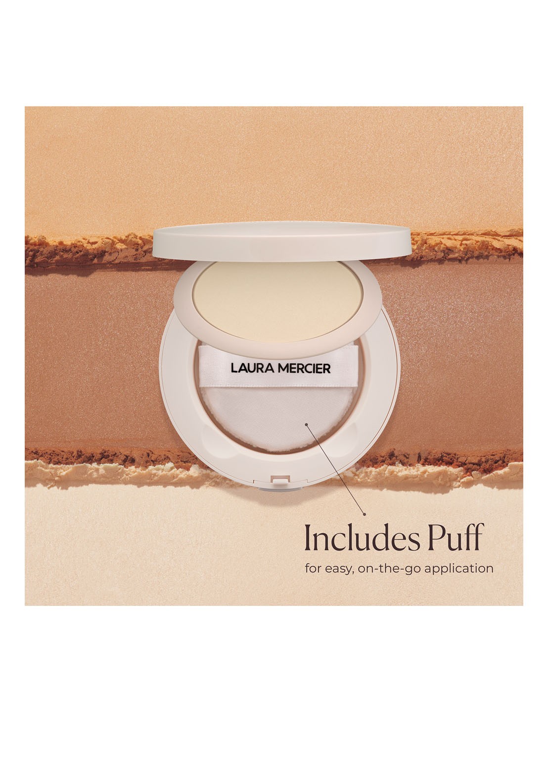Laura Mercier Translucent Pressed Setting Powder Ultra Blur - losse poeder - detail 7 translucent medium deep