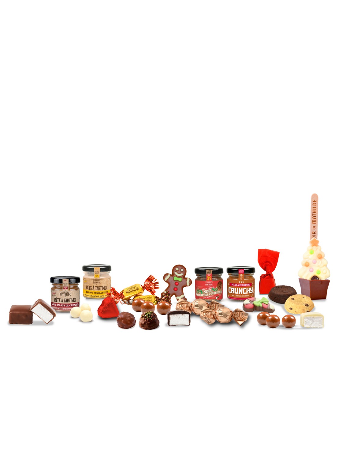 Le Comptoir de Mathilde Adventskalender met chocolade bonbons - 24 dagen - detail 3 undefined
