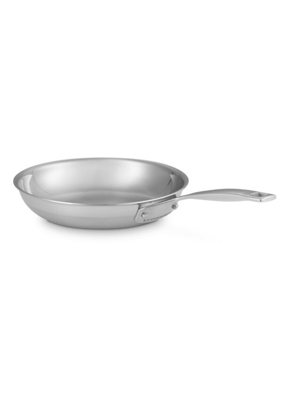 Le Creuset 3-ply koekenpan 20 cm - voorkant 7 beige