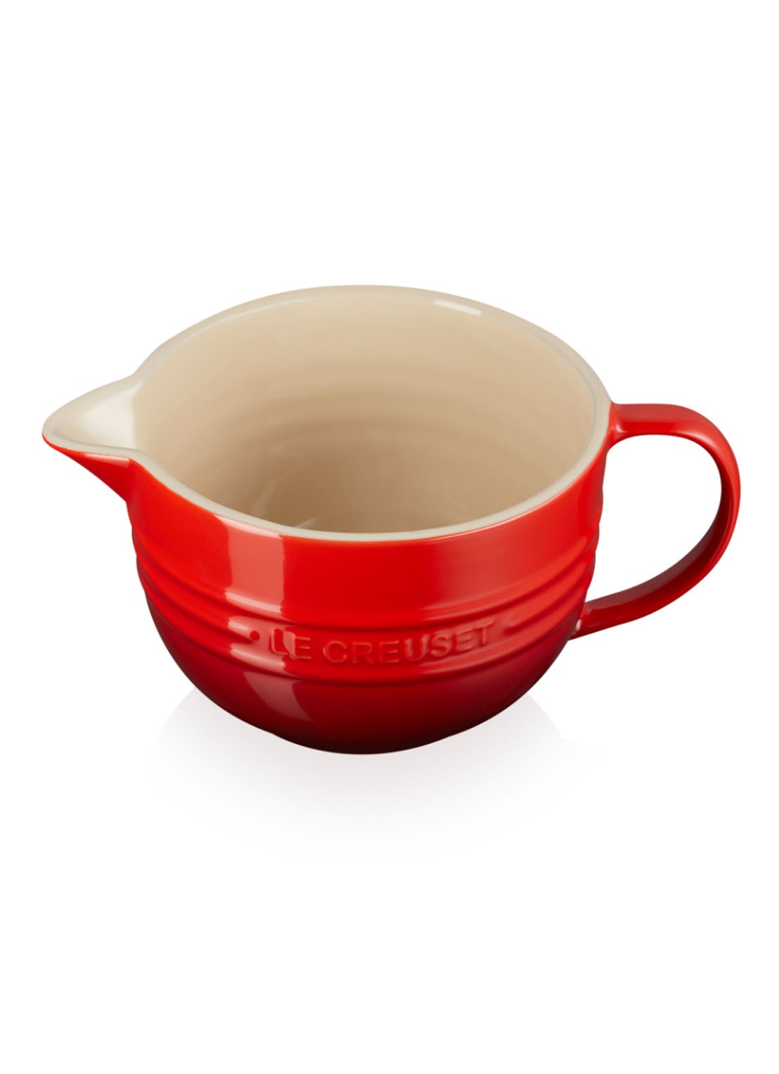 Le Creuset Beslagkom 2 liter - voorkant 6 kersenrood / rood