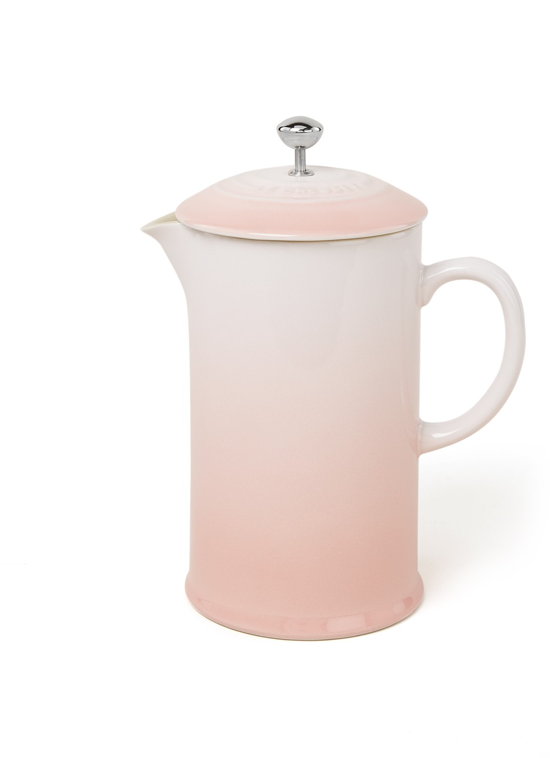 Le Creuset Cafetière 1 liter - voorkant 2 shell pink / roze