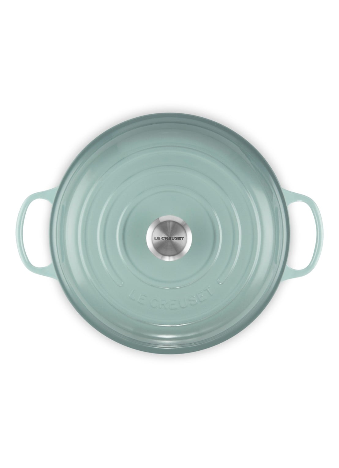 Le Creuset Campagnard braadpan  Ø30 cm - detail 3 zeegroen