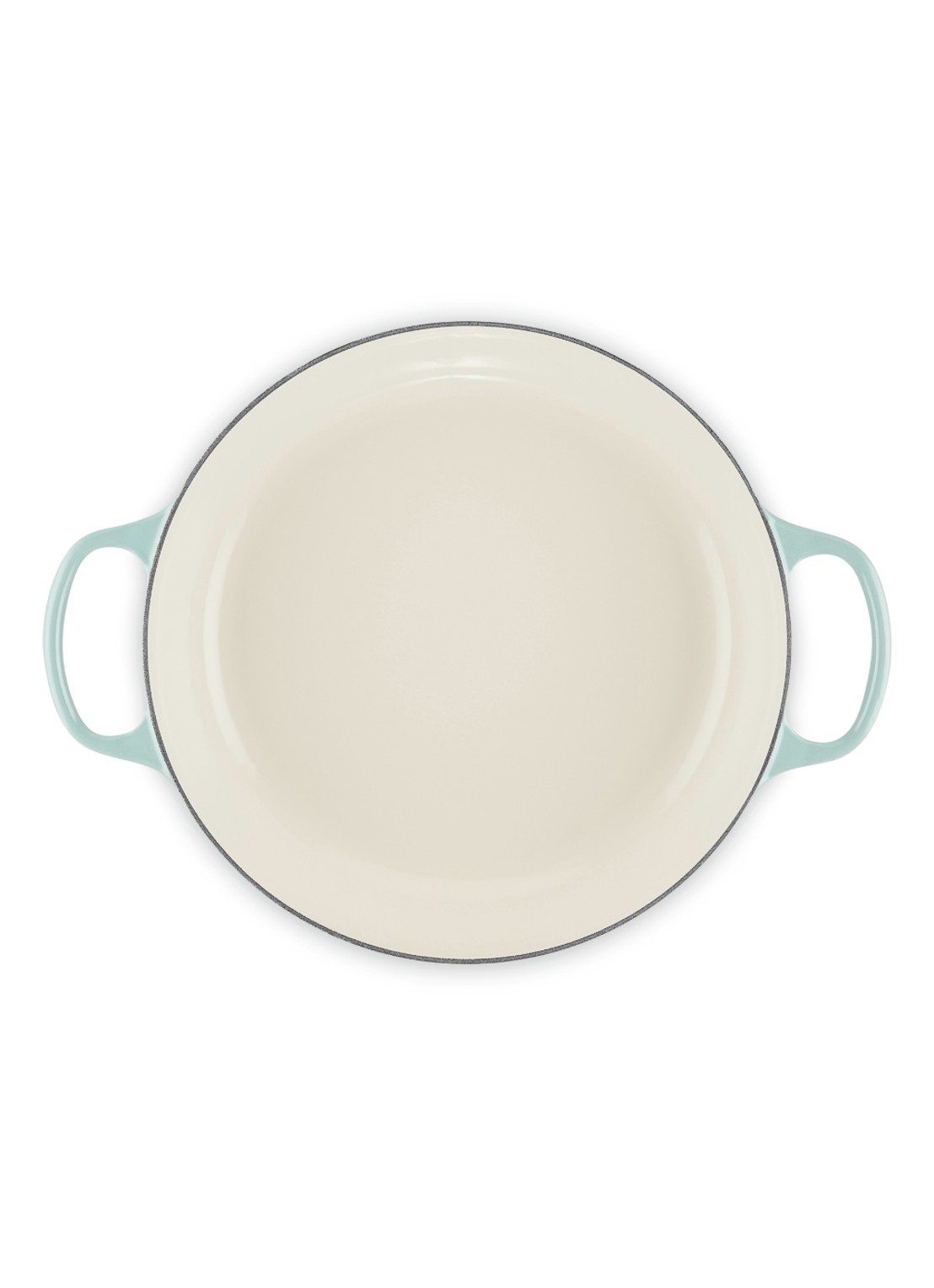 Le Creuset Campagnard braadpan  Ø30 cm - detail 4 zeegroen