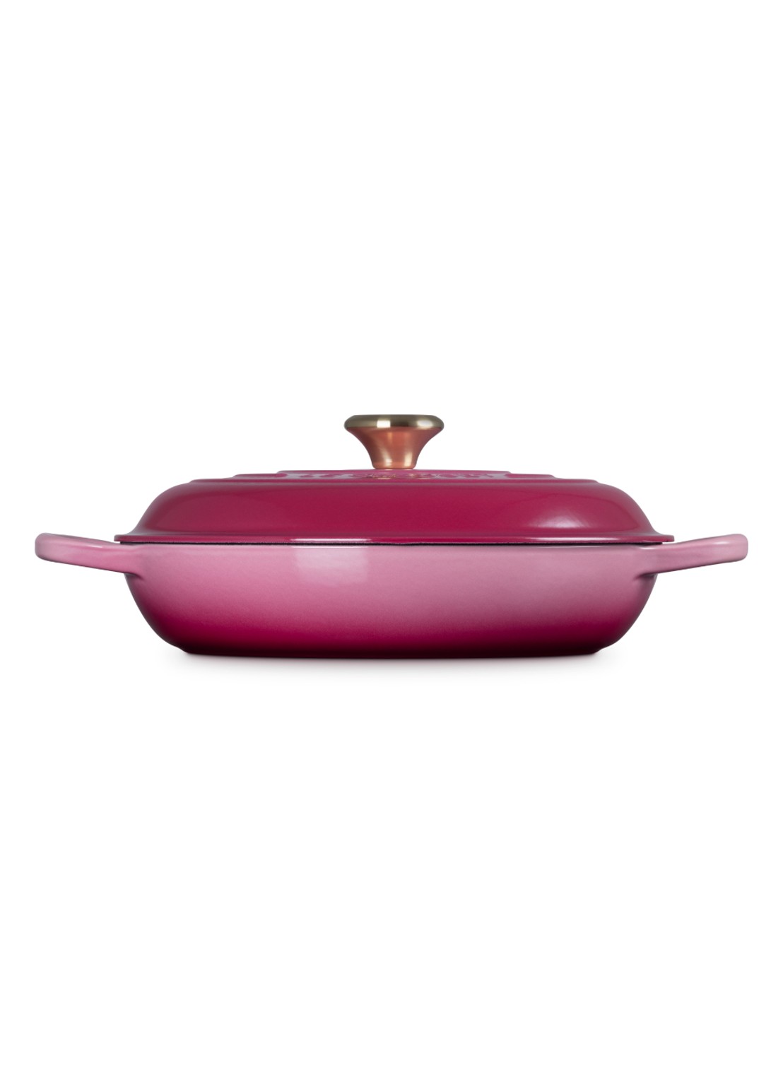 Le Creuset Campagnard braadpan Ø30 cm - detail 4 berry / roze