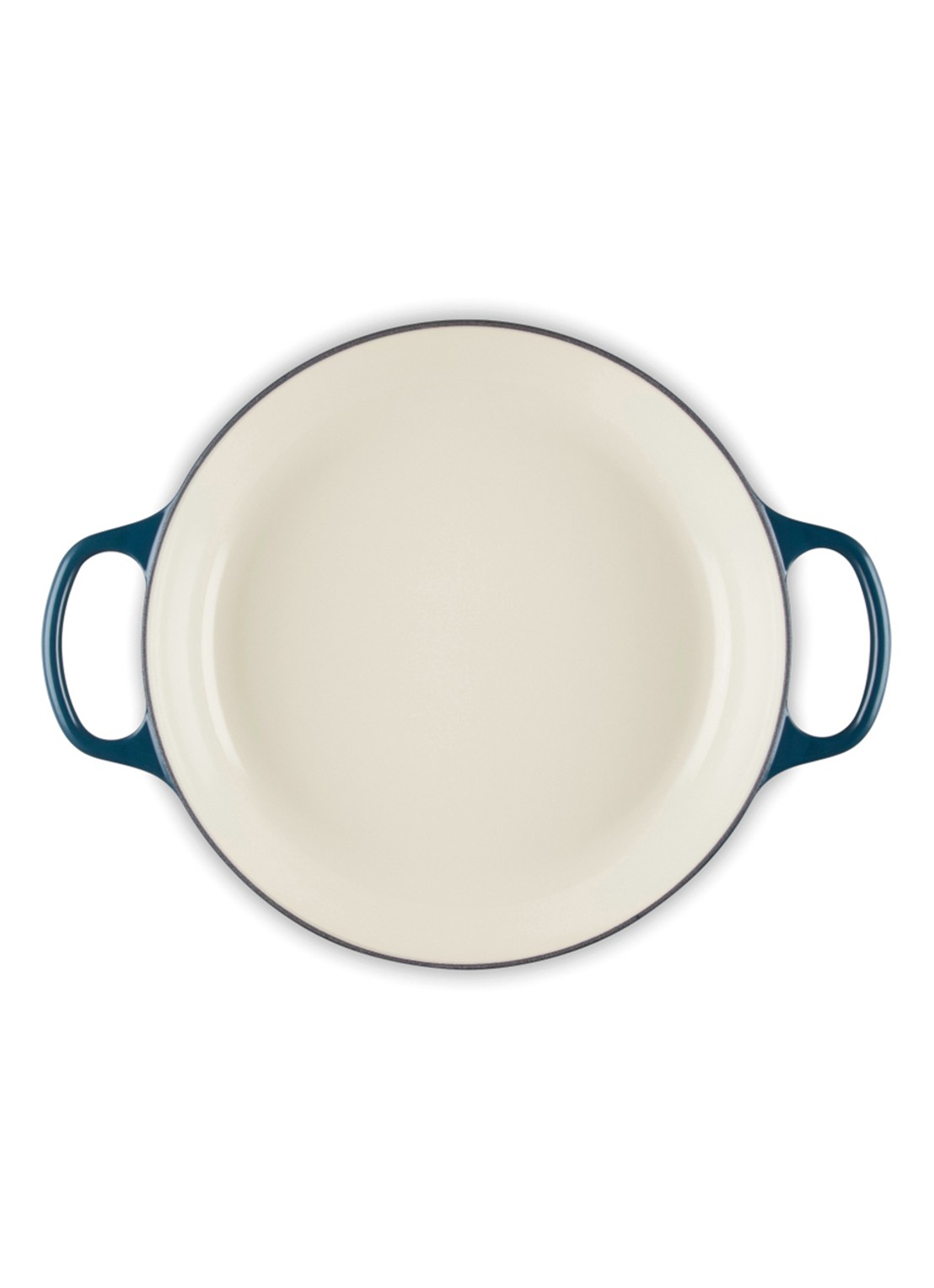 Le Creuset Campagnard Signature braadpan Ø25,7 - detail 4 donkerblauw
