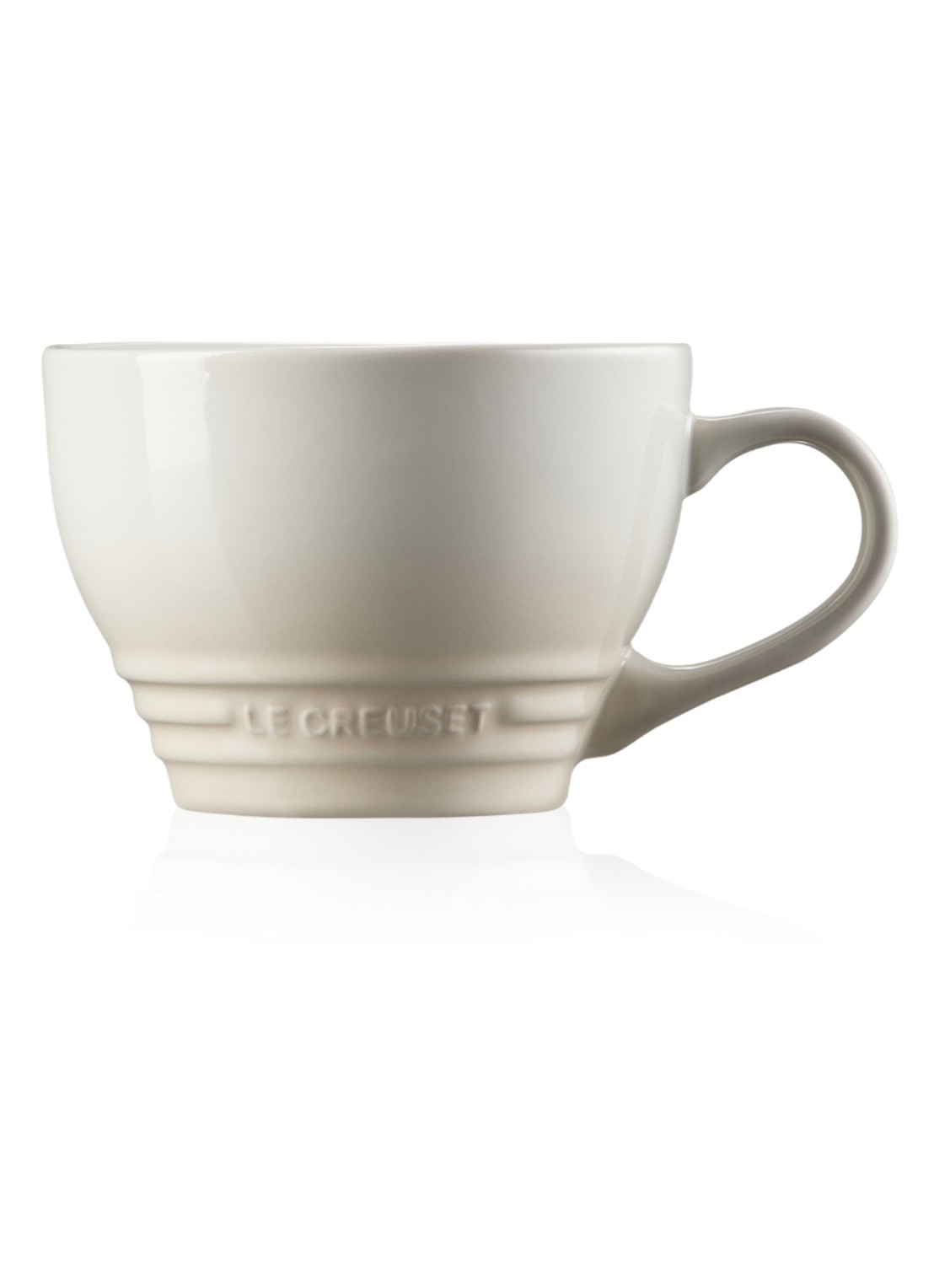 Le Creuset Cappuccino mok 40 cl - detail 3 meringue / beige