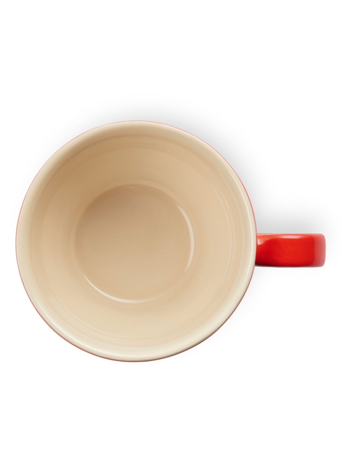 Le Creuset Cappuccino mok 40 cl - detail 4 kersenrood / rood