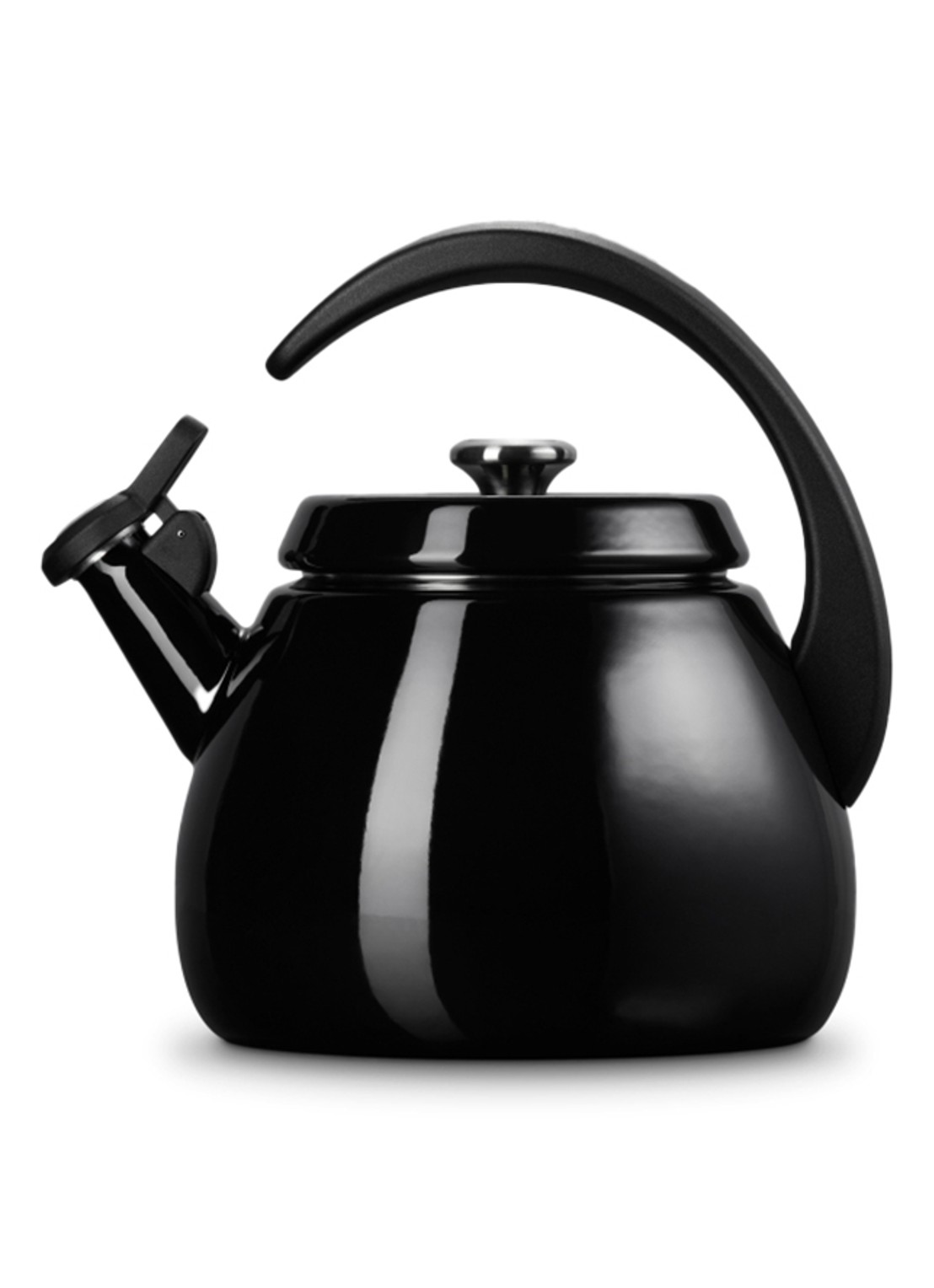 Le Creuset Cloche fluitketel 2,1 liter - achterkant 5 zwart