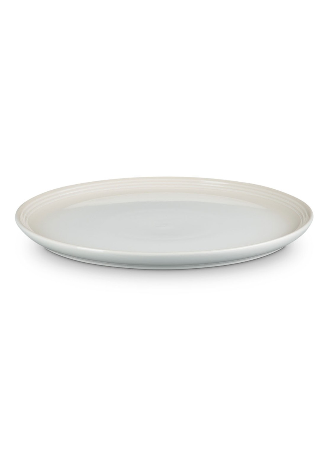 Le Creuset Coupe dinerbord 27 cm - voorkant 5 meringue / beige