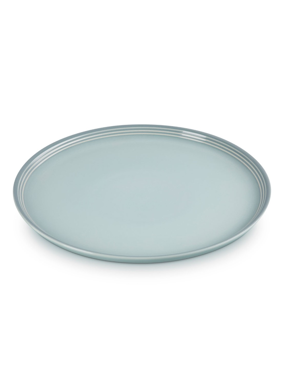 Le Creuset Coupe dinerbord 27 cm - voorkant 2 sea salt / lichtgroen