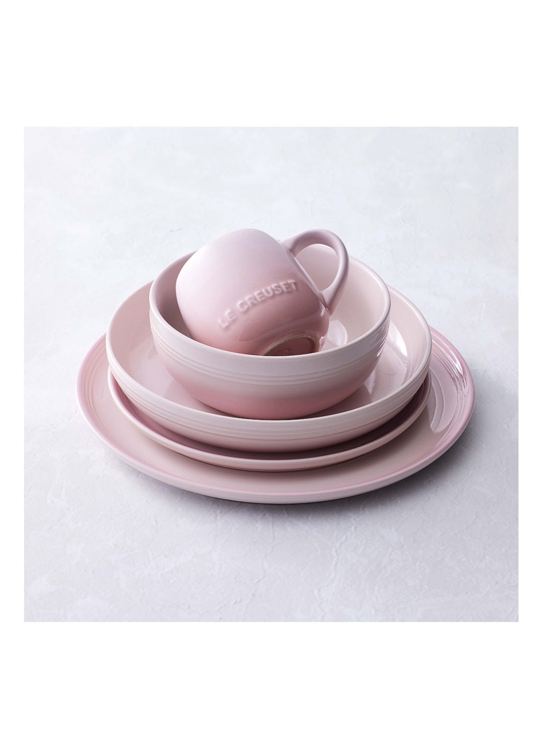 Le Creuset Coupe dinerbord 27 cm - detail 7 shell pink / roze