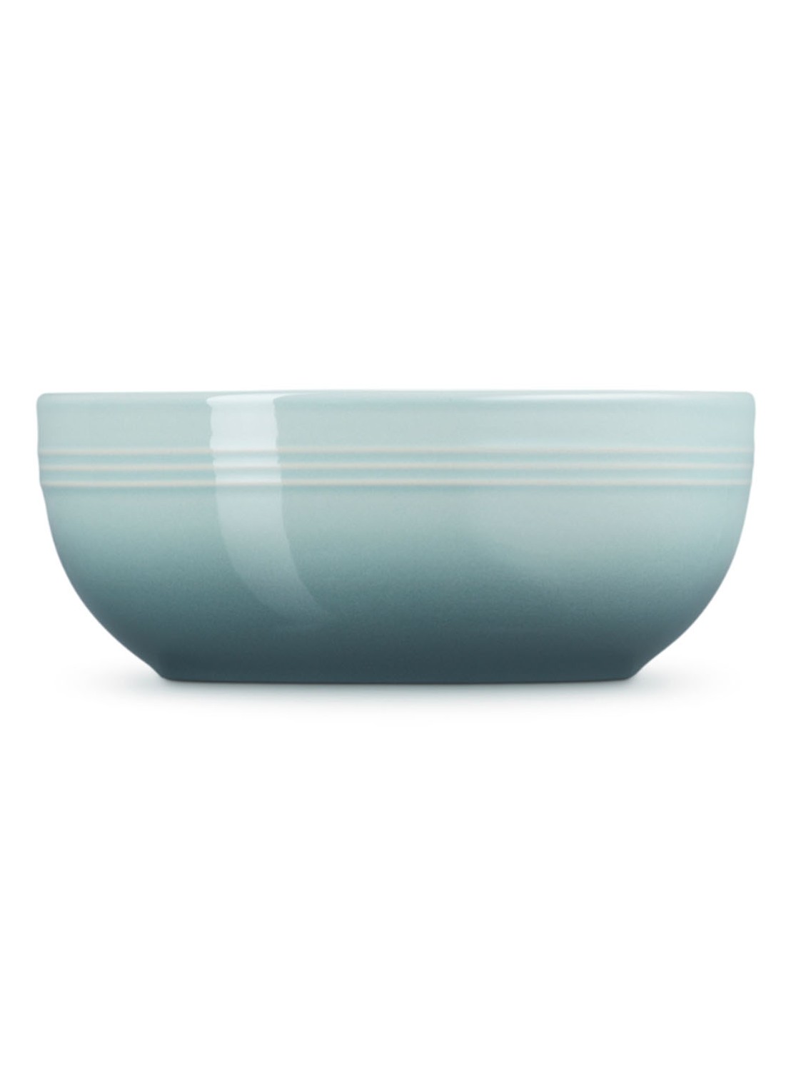 Le Creuset Coupe kom 16 cm - achterkant 7 sea salt / lichtgroen