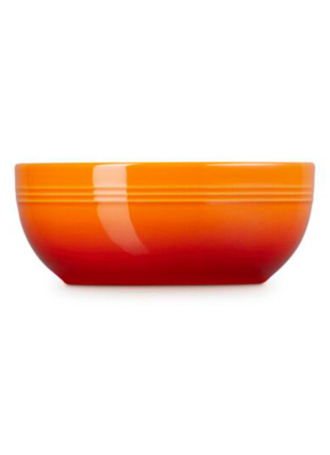 Le Creuset Coupe kom 16 cm - achterkant oranjerood