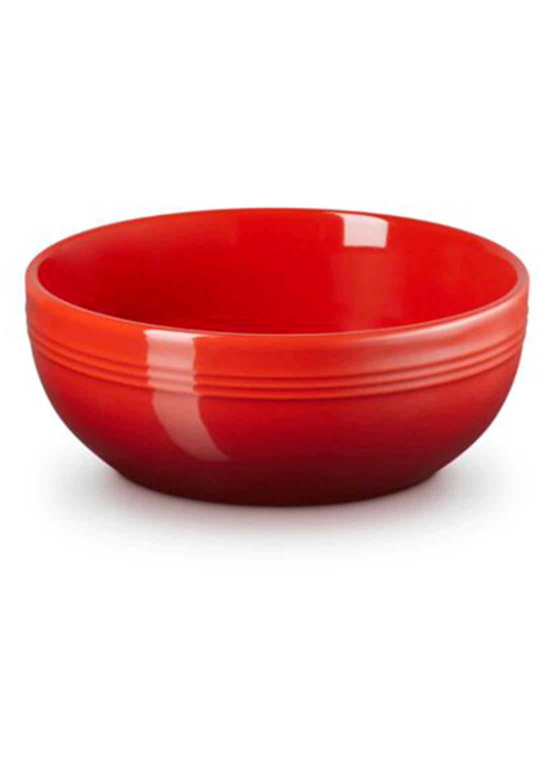 Le Creuset Coupe kom 16 cm - voorkant 5 donkerrood