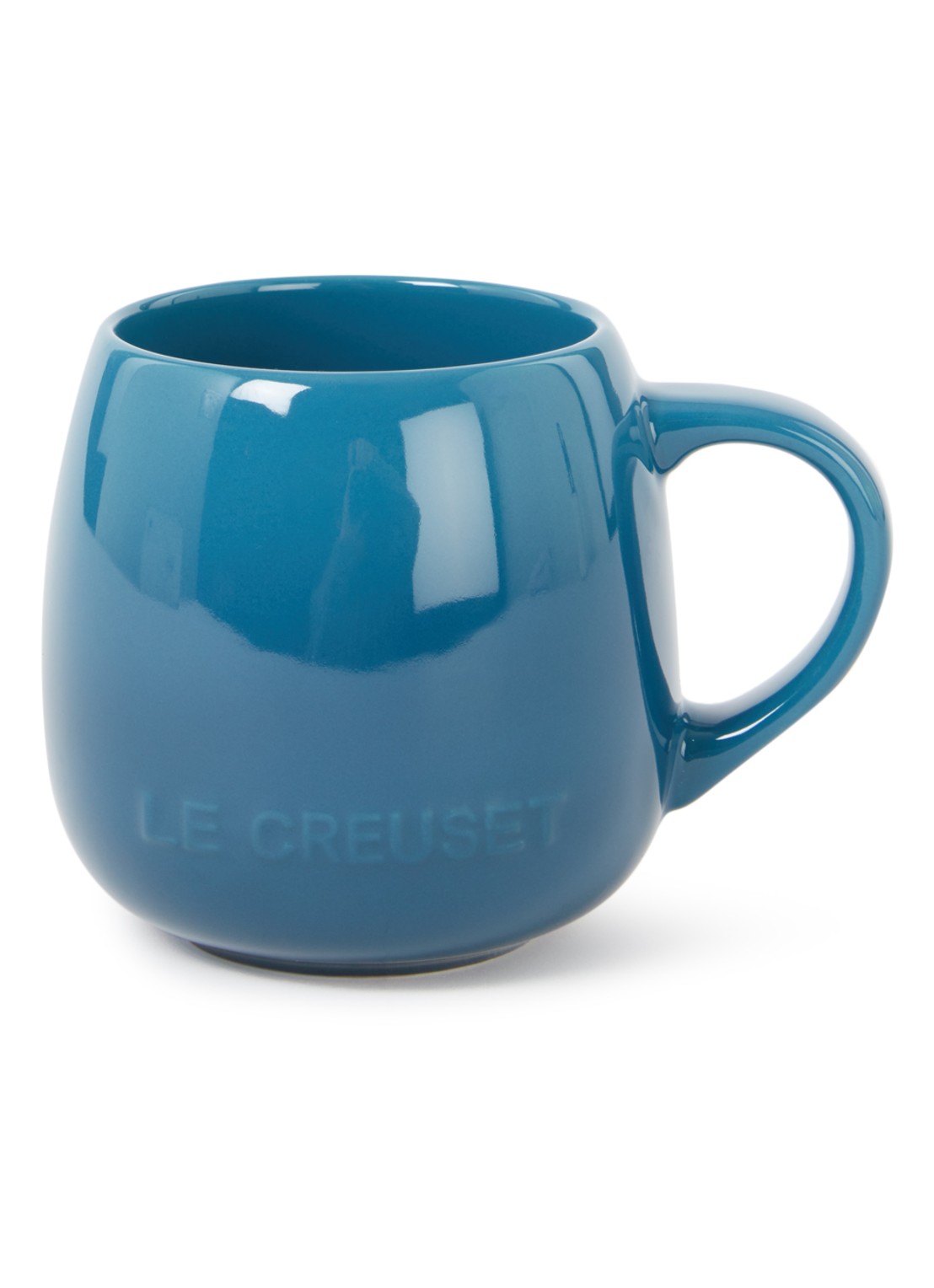 Le Creuset Coupe kopje 32 cl - voorkant deep teal / blauw