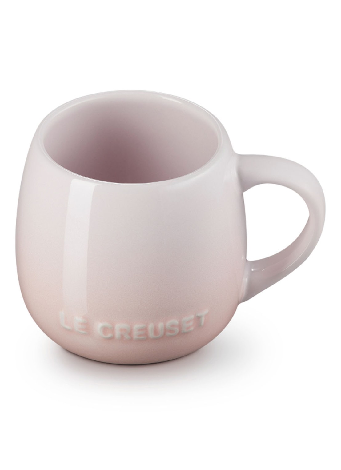 Le Creuset Coupe mok 32 cl - voorkant 5 shell pink / roze