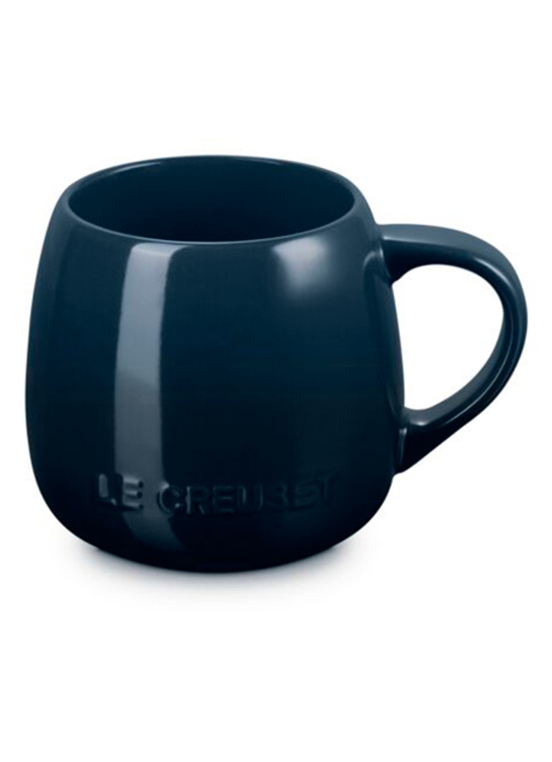 Le Creuset Coupe mok 32 cl - voorkant 2 donkerblauw